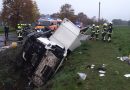 28.11.2022: Verkehrsunfall LKW im Graben
