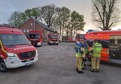 09.04.2024: Löschzug Hochmoor übt gemeinsam mit der Feuerwehr Coesfeld