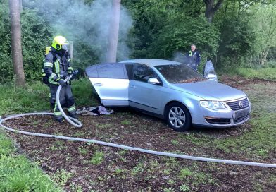 19.04.2026: PKW Brand auf dem Pendlerparkplatz