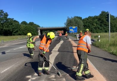 28.05.2026: Ölspur beschäftigt Feuerwehr