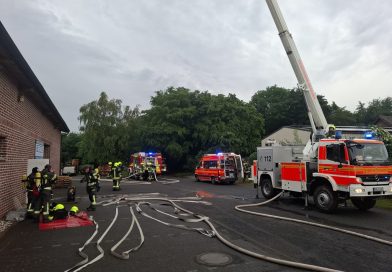 02.06.2026: Gemeinsame Übung der Löschzüge Hochmoor und Gescher 