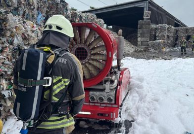07.06.2026: Feuer in Kunststoffverwertung