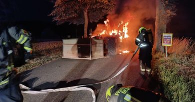 25.06.2026: Teleskoplader in Vollbrand