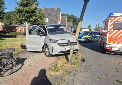 03.07.2026: Verkehrsunfall mit Schultaxi