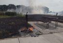 16.08.2026: Mülltonnenbrand Autobahnparkplatz
