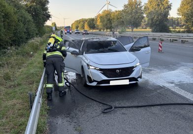 14.08.2026: Fahrzeugbrand auf der A31